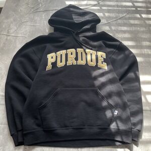 Vintage Russell Athletic Purdue University Hoodie Men's M Made in Mexico